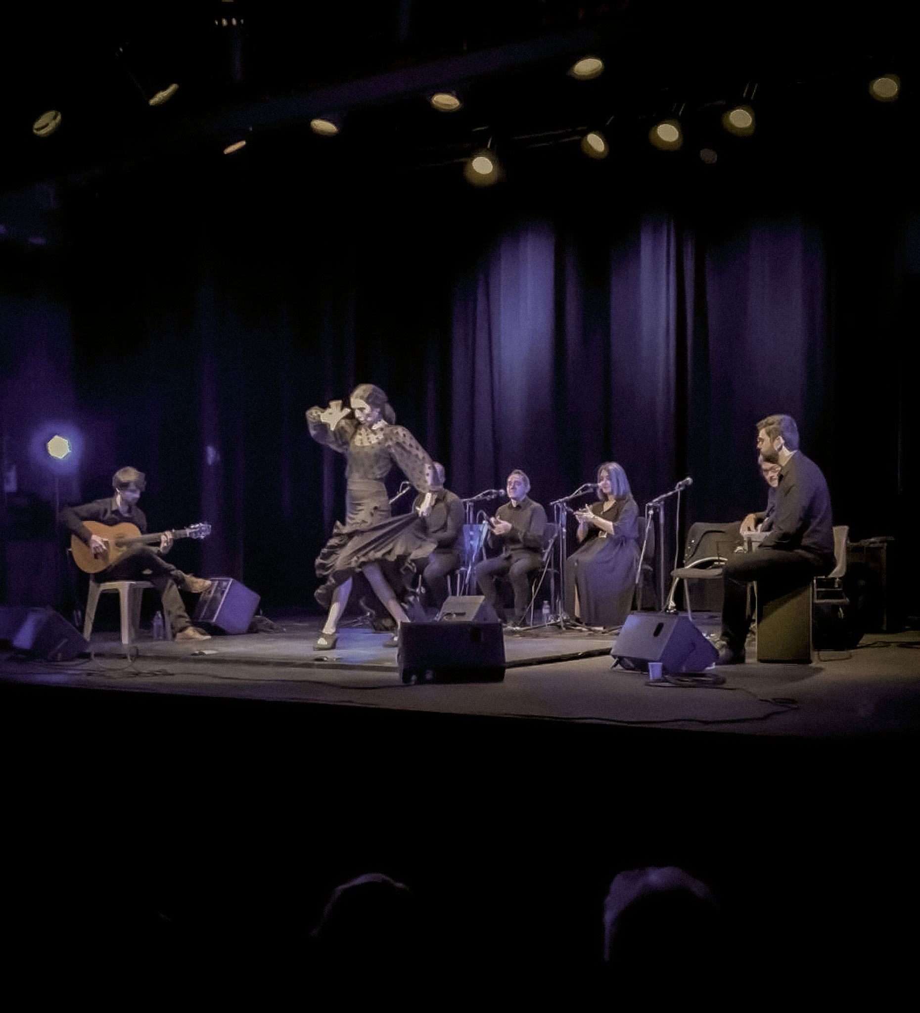 Première du troisième spectacle de flamenco, Regreso, par la compagnie Minera en 2024.